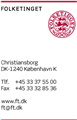 Folketingets administration Folketingets administration