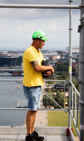 Stilladsmedarbejder