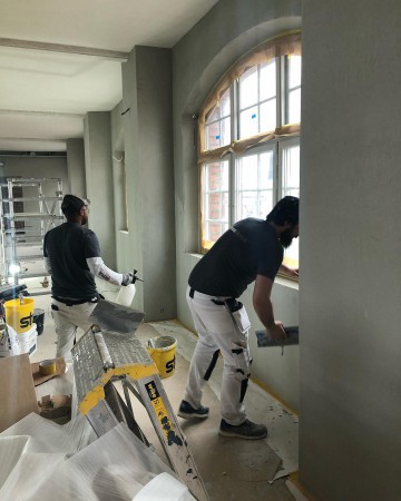 Fasadputsare, murare, gipsputsare, stuckatörer och dekorputsare