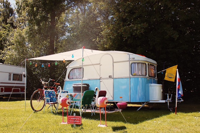 Femstjärnig camping vid Vänern