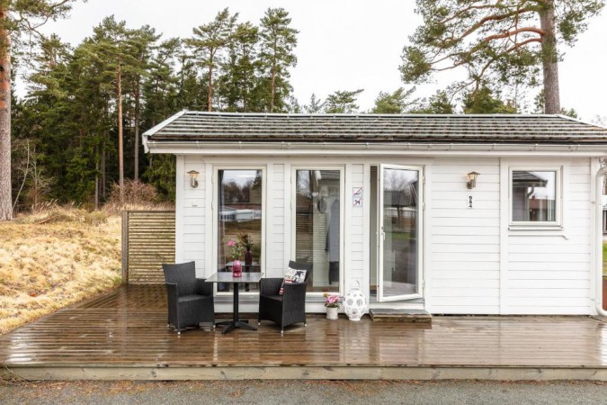 Femstjärnig camping vid Vänern